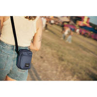 Сумка через плечо антивор Pacsafe GO Micro Crossbody 4 ст. защиты 1.5л темно-синий (35130651)