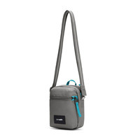 Сумка через плечо антивор Pacsafe GO Micro Crossbody 4 ст. защиты 1.5л серый (35130146)