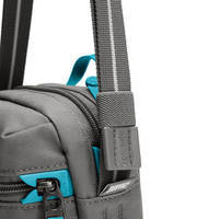 Сумка через плечо антивор Pacsafe GO Micro Crossbody 4 ст. защиты 1.5л серый (35130146)