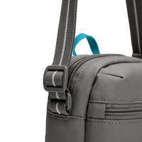 Сумка через плечо антивор Pacsafe GO Micro Crossbody 4 ст. защиты 1.5л серый (35130146)
