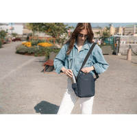 Сумка через плечо антивор Pacsafe V Tour Crossbody 5 ст. защиты 7л темно-синий (61110658)