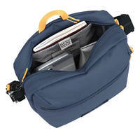 Сумка через плечо антивор Pacsafe GO Festival Crossbody 5 ст. защиты 4.5 л темно-синий (35170651)