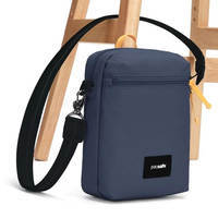 Сумка через плечо антивор Pacsafe GO Festival Crossbody 5 ст. защиты 4.5 л темно-синий (35170651)
