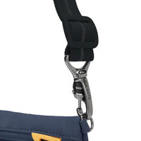 Женская сумка антивор Pacsafe GO Crossbody Pouch 4 ст. защиты 3.5 л темно-синий (35125651)