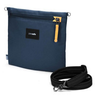Женская сумка антивор Pacsafe GO Crossbody Pouch 4 ст. защиты 3.5 л темно-синий (35125651)