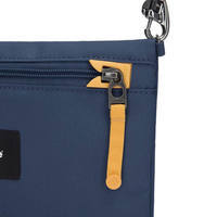 Женская сумка антивор Pacsafe GO Crossbody Pouch 4 ст. защиты 3.5 л темно-синий (35125651)