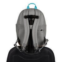 Городской рюкзак антивор Pacsafe GO 15L 6 ст. защиты серый (35110146)