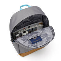 Городской рюкзак антивор Pacsafe GO 25L 6 ст. защиты серый (35115146)