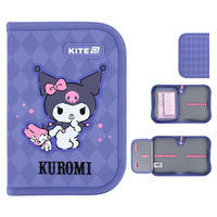 Пенал без наполнения Kite Kuromi 621 HK-2, 1 отделение, 1 отворот (HK25-621-2)
