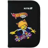 Пенал без наполнения Kite Hot Wheels 622-2 HW, 1 отделение, 2 отворота (HW25-622-2)