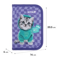 Пенал без наполнения Kite Studio Pets 622-2 SP, 1 отделение, 2 отворота (SP25-622-2)