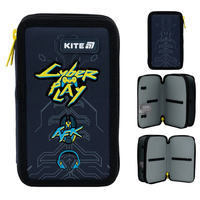 Пенал без наполнения Kite 623 Cyber, 2 отделения (K25-623-4)