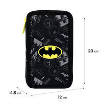 Пенал без наполнения Kite 623 DC Batman, 2 отделения (DC25-623)