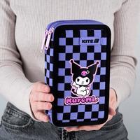 Пенал без наполнения Kite Kuromi 623 HK, 2 отделения (HK25-623)