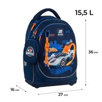 Школьный рюкзак Kite Education 724 Hot Wheels 15.5 л (HW25-724S)