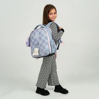 Школьный каркасный рюкзак Kite Education 555 College Line Girl Серый 14л (K25-555S-6)