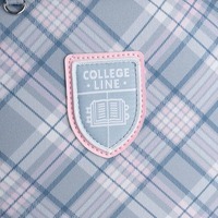 Школьный каркасный рюкзак Kite Education 555 College Line Girl Серый 14л (K25-555S-6)