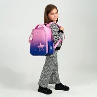 Школьный каркасный рюкзак Kite Education 55 Sparkling Розовый 14 л (K25-555S-9)