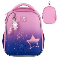 Школьный каркасный рюкзак Kite Education 55 Sparkling Розовый 14 л (K25-555S-9)
