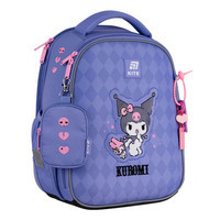 Школьный каркасный рюкзак Kite Education Kuromi 555 Фиолетовый 14 л (HK25-555S-2)
