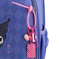 Школьный каркасный рюкзак Kite Education Kuromi 555 Фиолетовый 14 л (HK25-555S-2)