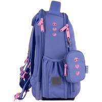 Школьный каркасный рюкзак Kite Education Kuromi 555 Фиолетовый 14 л (HK25-555S-2)