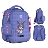 Школьный каркасный рюкзак Kite Education Kuromi 555 Фиолетовый 14 л (HK25-555S-2)