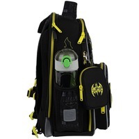 Школьный каркасный рюкзак Kite Education 556 DC Batman Черный 12 л (DC25-556M)