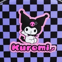 Школьный каркасный рюкзак Kite Education 556 Kuromi Черный/фиолетовый 12 л (HK25-556M)