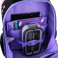 Школьный каркасный рюкзак Kite Education 556 Kuromi Черный/фиолетовый 12 л (HK25-556M)