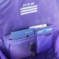 Школьный каркасный рюкзак Kite Education 556 Kuromi Черный/фиолетовый 12 л (HK25-556M)