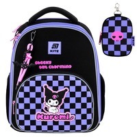 Школьный каркасный рюкзак Kite Education 556 Kuromi Черный/фиолетовый 12 л (HK25-556M)