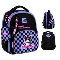 Школьный каркасный рюкзак Kite Education 556 Kuromi Черный/фиолетовый 12 л (HK25-556M)