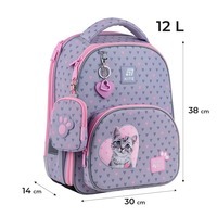 Школьный каркасный рюкзак Kite Education 556 Studio Pets 12 л (SP25-556M)