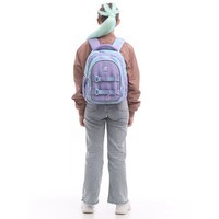 Школьный рюкзак для подростка Kite Education teens 8001M-2 Фиолетовый с голубым 20.5 л (K25-8001M-2)
