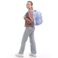 Школьный рюкзак для подростка Kite Education teens 8001M-2 Фиолетовый с голубым 20.5 л (K25-8001M-2)