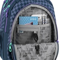 Школьный рюкзак для подростка Kite Education teens 8001M-3 Серый 20.5л (K25-8001M-3)