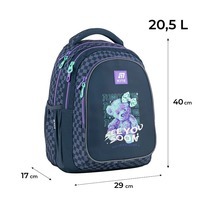 Школьный рюкзак для подростка Kite Education teens 8001M-3 Серый 20.5л (K25-8001M-3)