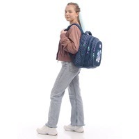 Школьный рюкзак для подростка Kite Education teens 8001M-3 Серый 20.5л (K25-8001M-3)
