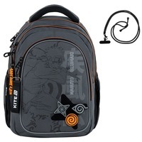 Школьный рюкзак для подростка Kite Education teens 8001M Naruto Shippuden Серый 20.5 л (NR25-8001M)