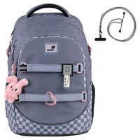 Школьный рюкзак для подростка Kite Education teens 727L-3 Серый 19.5 л (K25-727L-3)