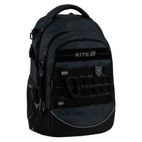Школьный рюкзак для подростка Kite Education teens 727L-1 Черный 19.5л (K25-727L-1)