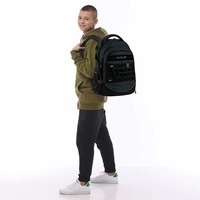 Школьный рюкзак для подростка Kite Education teens 727L-1 Черный 19.5л (K25-727L-1)