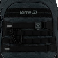 Школьный рюкзак для подростка Kite Education teens 727L-1 Черный 19.5л (K25-727L-1)