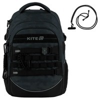 Школьный рюкзак для подростка Kite Education teens 727L-1 Черный 19.5л (K25-727L-1)
