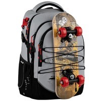 Школьный рюкзак для подростка Kite Education teens 727L-2 Серый 19.5 л (K25-727L-2)