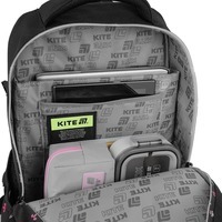 Школьный рюкзак для подростка Kite Education teens 727L-4 Черный 19.5л (K25-727L-4)
