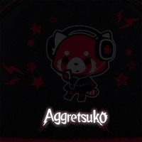 Школьный рюкзак для подростка Kite Education teens 2575M Aggretsuko Черный 19 л (AR25-2575M)