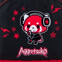 Школьный рюкзак для подростка Kite Education teens 2575M Aggretsuko Черный 19 л (AR25-2575M)