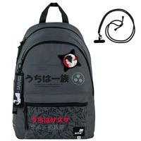 Школьный рюкзак для подростка Kite Education teens 2575M Naruto Shippuden Серый 19 л (NR25-2575M)